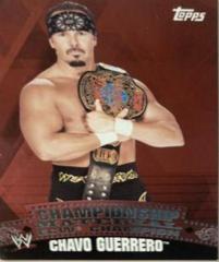 Chavo Guerrero [Unified Puzzle Back] #C21 Wrestling Cards 2010 Topps WWE Championship Material Prices