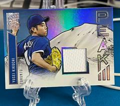 Yusei Kikuchi Baseball Cards 2022 Panini Capstone Peak Materials Prices
