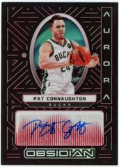 Pat Connaughton [Red] Basketball Cards 2021 Panini Obsidian Aurora Autographs Prices