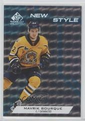 Mavrik Bourque [Teal Foilboard] #NS-MB Hockey Cards 2021 SP Game Used CHL New Style Prices