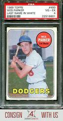 Wes Parker [Last Name in White] #493 Baseball Cards 1969 Topps Prices