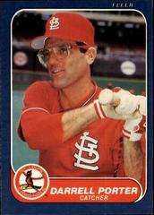 Darrell Porter #45 Baseball Cards 1986 Fleer Prices