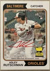 Adley Rutschman [Special Edition Red Ink] #ROA-ARN Baseball Cards 2023 Topps Heritage Real One Autographs Prices
