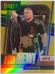 Brock Lesnar [Gold] #5 Ufc Cards 2023 Panini Select UFC And NEW Prices