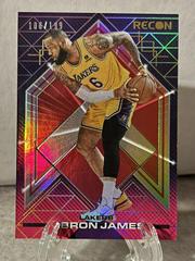 LeBron James [Red] Basketball Cards 2021 Panini Recon Prices
