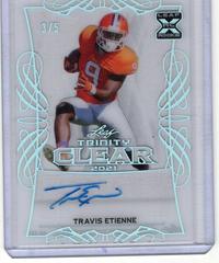 Travis Etienne [Silver] #CA-TE1 Football Cards 2021 Leaf Trinity Clear Autograph Prices