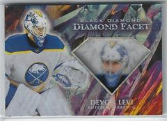 Devon Levi #DF-LE Hockey Cards 2023 Upper Deck Black Diamond Facet Prices