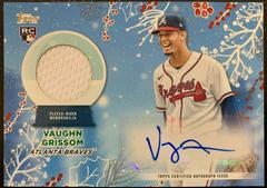 Vaughn Grissom Baseball Cards 2023 Topps Holiday Autograph Relics Prices