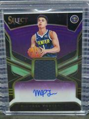 Michael Porter Jr. [Purple] Basketball Cards 2018 Panini Select Rookie Jersey Autographs Prices