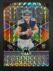 Will Levis [Black] #I-4 Football Cards 2023 Panini Mosaic Introductions Prices