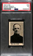 Mickey Roach #23 Hockey Cards 1924 V130 Maple Crispette Prices