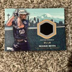 Mookie Betts [Gold] #ASR-MB Baseball Cards 2023 Topps Update All Star Stitches Prices