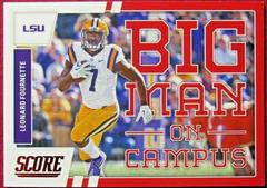 Leonard Fournette [Red] #15 Football Cards 2017 Panini Score Big Man on Campus Prices