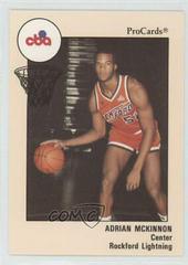 Adrian McKinnon #96 Basketball Cards 1989 Procards Cba Prices