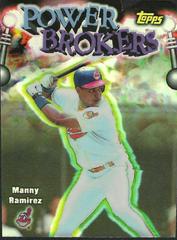 Manny Ramirez [Refractor] #PB18 Baseball Cards 1999 Topps Power Brokers Prices