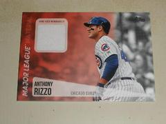 Anthony Rizzo #AR Baseball Cards 2019 Topps Major League Material Prices