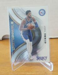 Joel Embiid #5 Basketball Cards 2022 Panini Select Unstoppable Prices