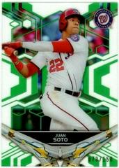 Juan Soto [Green] Baseball Cards 2019 Topps High Tek Prices
