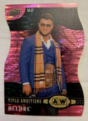 MJF [Pink] #TA-12 Wrestling Cards 2022 Upper Deck Allure AEW Title Ambitions Prices