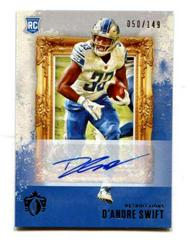 D'Andre Swift [Signature] Football Cards 2020 Panini Chronicles Gridiron Kings Prices