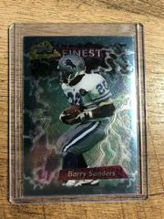 Barry Sanders Football Cards 1995 Topps Finest Boosters Prices