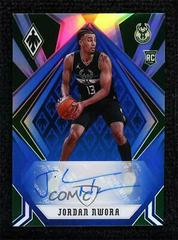 Jordan Nwora [Blue] Basketball Cards 2020 Panini Chronicles Phoenix Rookie Autographs Prices