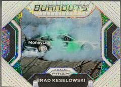 Brad Keselowski [White Sparkle] #B6 Racing Cards 2021 Panini Prizm Burnouts Prices