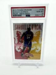 Shaquille O'Neal [Red & Gold] Basketball Cards 2012 Panini Crusade Prizm Prices