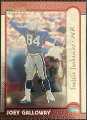 Joey Galloway #7 Football Cards 1999 Bowman Chrome Prices
