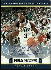 DeMarre Carroll Autograph #142 Basketball Cards 2012 Panini Hoops Prices