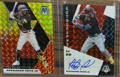 Fernando Tatis Jr. [Choice Fusion] Baseball Cards 2021 Panini Mosaic Autographs Prices