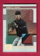 Brooks Lee [Holo Gold] #SS-BL Baseball Cards 2023 Panini Chronicles Status Swatches Prices