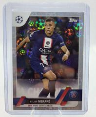 Kylian Mbappe [1st Edition Starball] #100 Soccer Cards 2022 Topps UEFA Club Competitions Prices