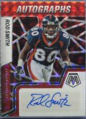 Rod Smith [Red] #AM-RS Football Cards 2022 Panini Mosaic Autographs Prices