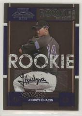 Jhoulys Chacin [Autograph] Baseball Cards 2008 Playoff Contenders Prices