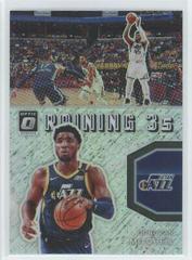 Donovan Mitchell [Holo] #8 Basketball Cards 2021 Panini Donruss Optic Raining 3s Prices