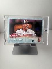 Manny Machado [All Star Snow Camo] #US17 Baseball Cards 2015 Topps Update Prices