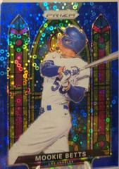 Mookie Betts [Blue Donut Circles Prizm] Baseball Cards 2021 Panini Prizm Stained Glass Prices