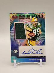 Mark Chmura [Blue] #33 Football Cards 2023 Panini Illusions Immortalized Jersey Autograph Prices