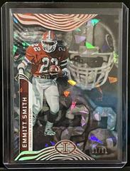 Emmitt Smith [Cracked Ice] #13 Football Cards 2023 Panini Chronicles Draft Picks Illusions Prices