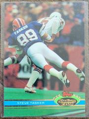 Steve Tasker [Super Bowl XXVI] #247 Football Cards 1991 Stadium Club Prices
