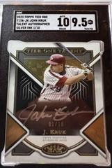 John Kruk [Silver Ink] #T1TA-JK Baseball Cards 2023 Topps Tier One Talent Autographs Prices
