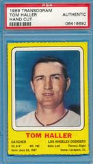 Tom Haller [Hand Cut] Baseball Cards 1969 Transogram Prices