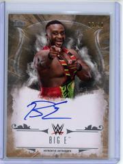 Big E [Gold] Wrestling Cards 2016 Topps WWE Undisputed Autographs Prices
