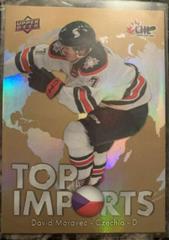 David Moravec #TI-5 Hockey Cards 2022 Upper Deck CHL Top Imports Prices