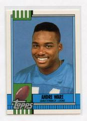 Andre Ware Football Cards 1990 Topps Traded Prices