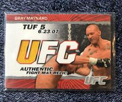 Gray Maynard #FMGM Ufc Cards 2009 Topps UFC Round 2 Fight Mat Relics Prices