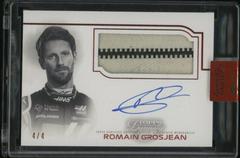 Romain Grosjean [Zipper] #AFP-RG Racing Cards 2020 Topps Dynasty Formula 1 Autograph Relic Prices