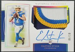 Easton Stick [Patch Autograph] #191 Football Cards 2019 Panini National Treasures Prices