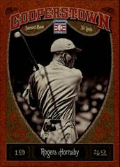 Rogers Hornsby [Orange Crystal] #6 Baseball Cards 2013 Panini Cooperstown Prices